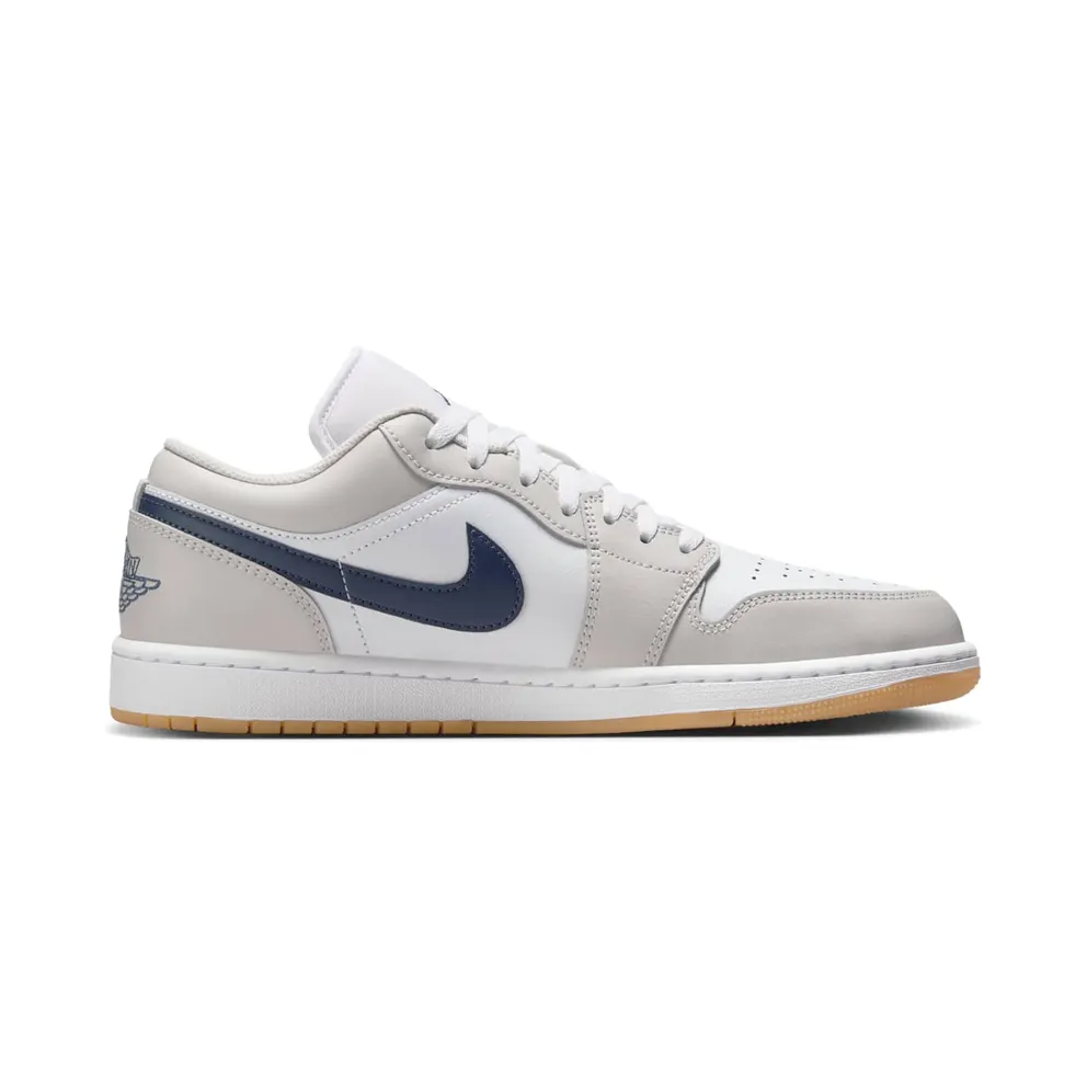 Jordan 1 Low “Midnight Navy Neutral Grey” (553558-146)