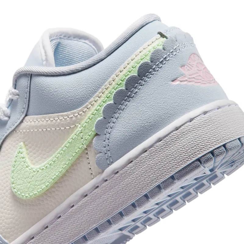 Air Jordan One Low Half Blue / Sail / White (IB7113-403)