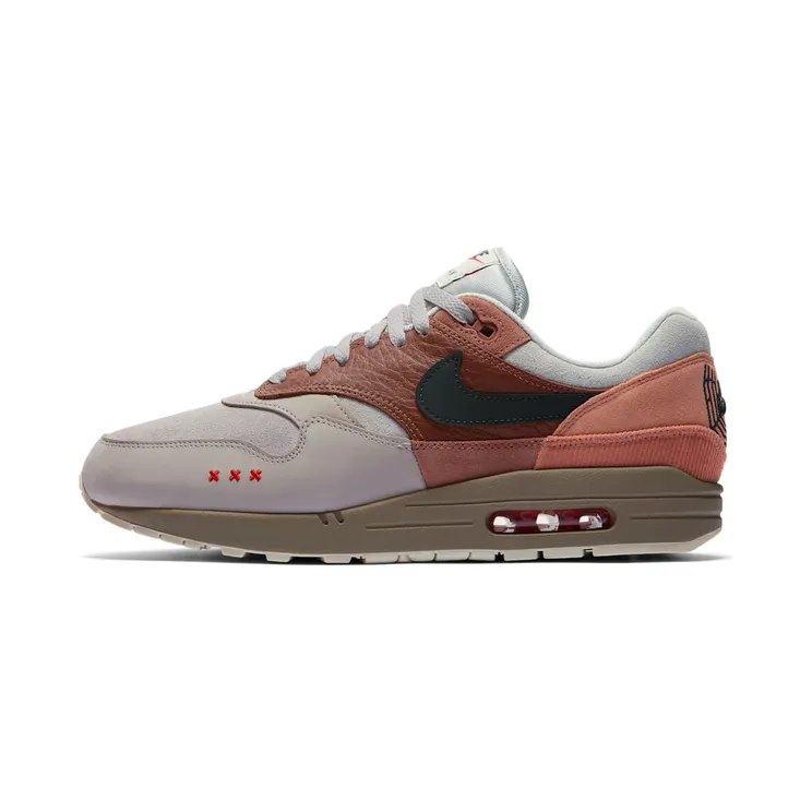Nike Air Max 1 Amsterdam “Red Bark / Terra Blush / Dusty Peach / Khaki” (CV1638-200)