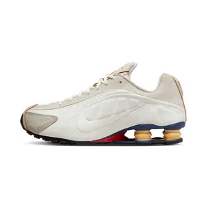 Nike Shox R4 PRM Design By Korea “Phantom / Light Bone / Light Iron Ore / Sail” (HQ3531-099)