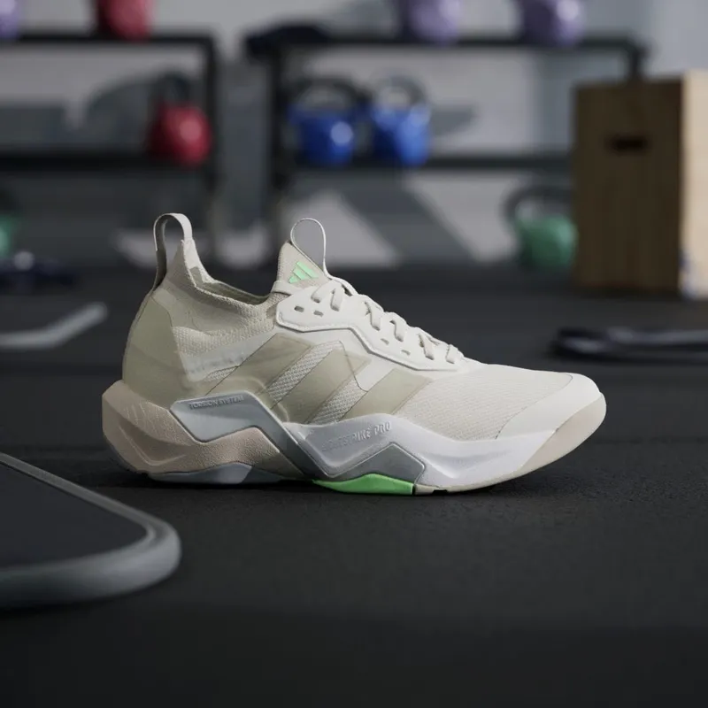 Adidas Rapidmove ADV 2 Chalk White / Beige / Lime Burst (JS3171)