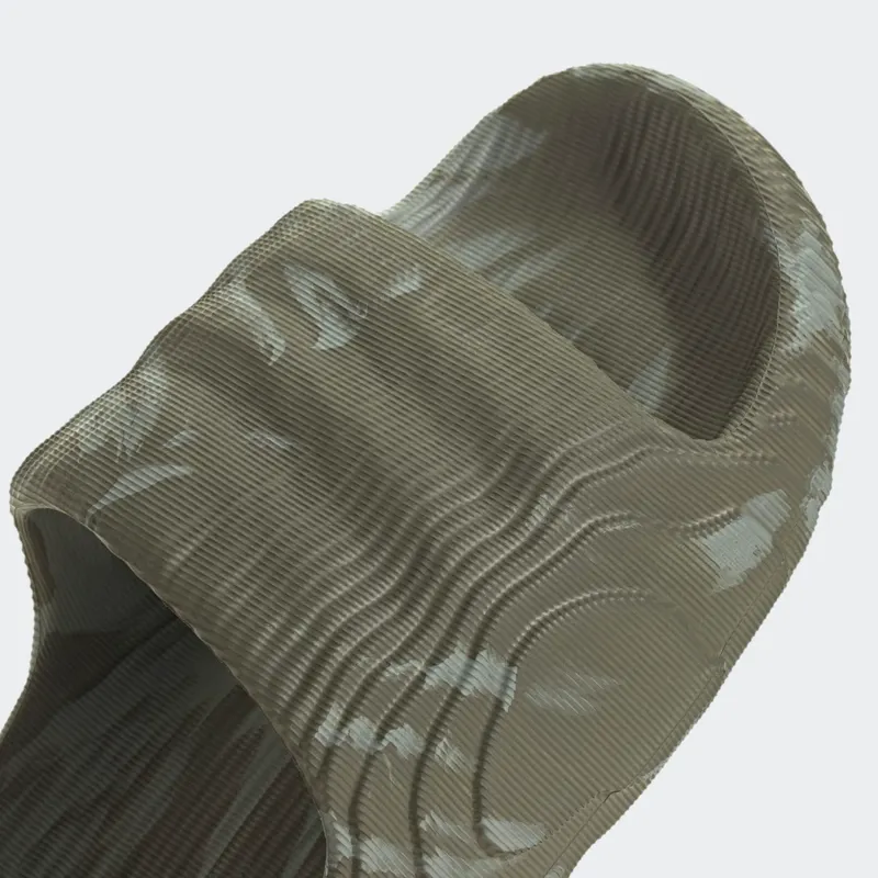 adidas Adilette 22 Slides Olive Strata Silver Green (HP6517)