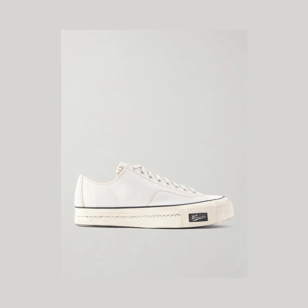 Visvim Skagway Canvas Sneakers Off-white (126101001003)