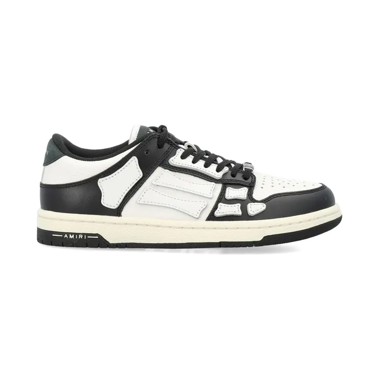 Amiri Skel-top Low “Black/White” (AWFOSR1081 004)
