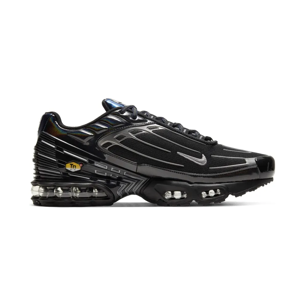 Nike Air Max Plus 3 “Black / Deep Royal Blue / Metallic Cool Grey” (CW2647-001)