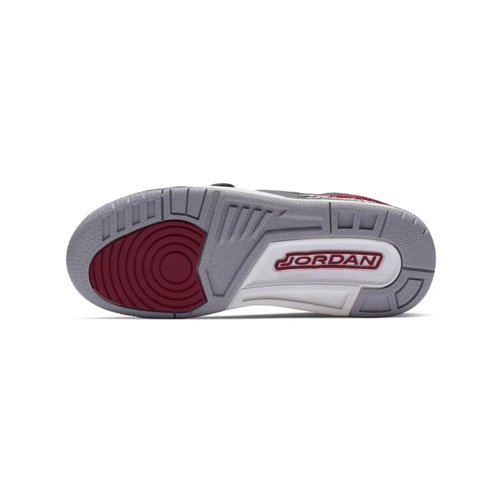 Jordan Legacy 312 Low Bred Cement (GS) Black/Gym Red-Black-Cement Grey (CD9054-006)