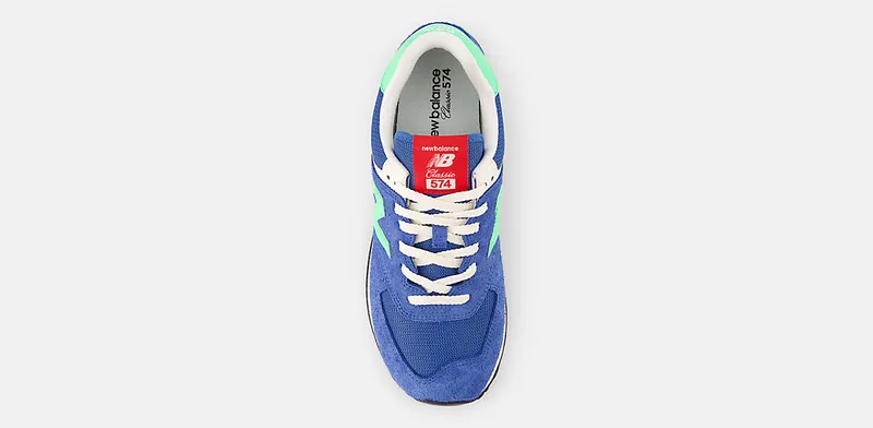 New Balance 574 Blue Agate Lime Leaf (U574BSC)