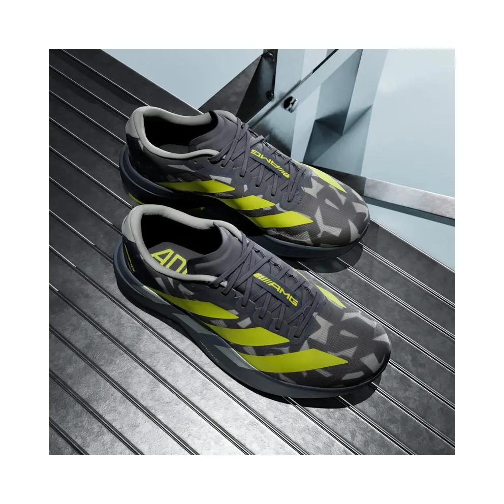 Adidas Adizero EVO SL AMG Aurora Onix / Acid Yellow / Grey Three (KI7297)