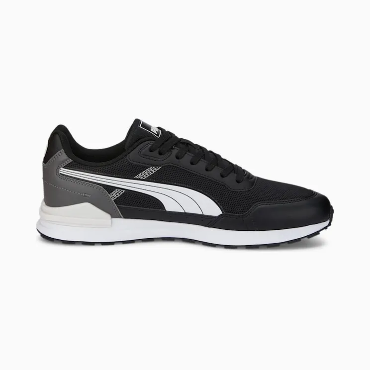 Puma Graviton Mega Wit/Zwart/Grijs (385873-01)