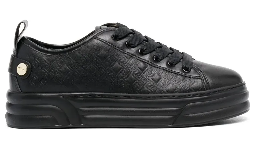 LIU JO Cleo low-top sneakers – Zwart (BF2069PX275)