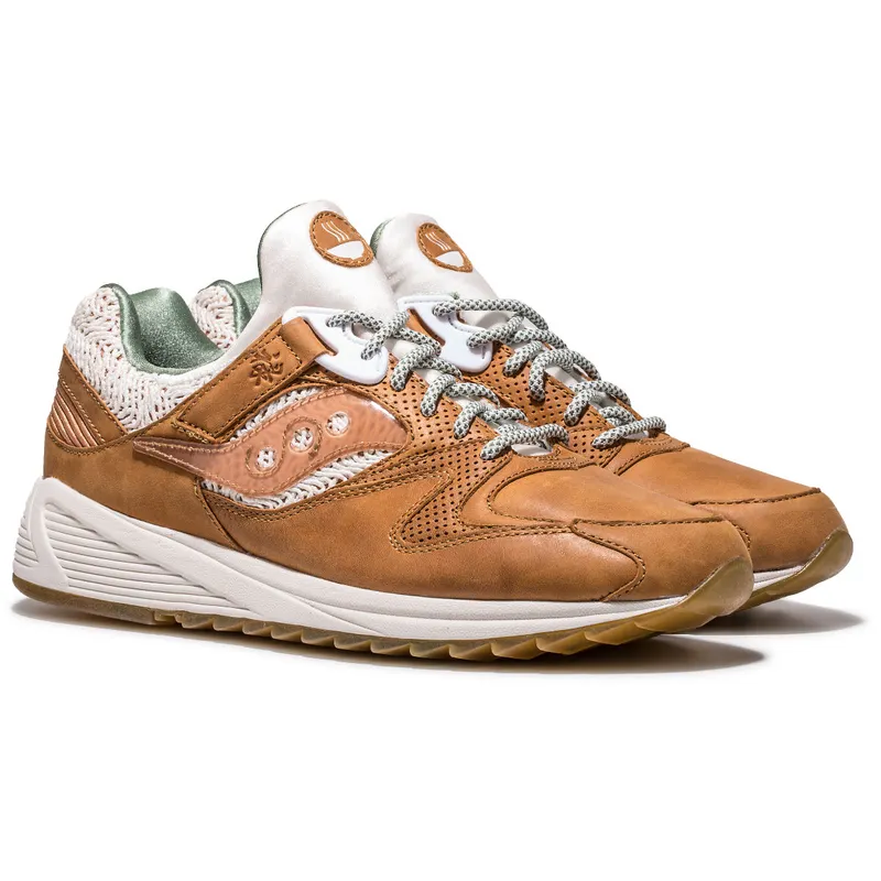 Saucony Grid 8500 Ramen Brown/Miso Green (S70384-1)
