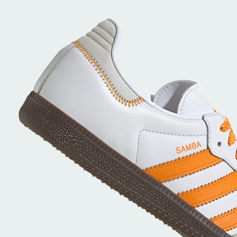 adidas Samba OG Cloud White Orange (IE6521)