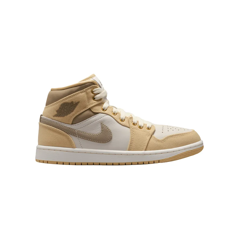 Jordan 1 Mid Khaki Sesame