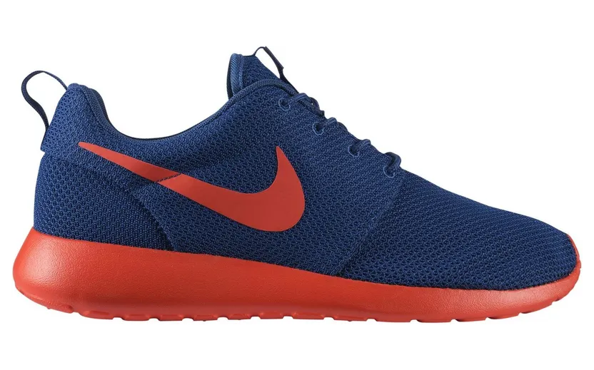 Nike Roshe Run Dark Royal Blue Orange (511881-483)