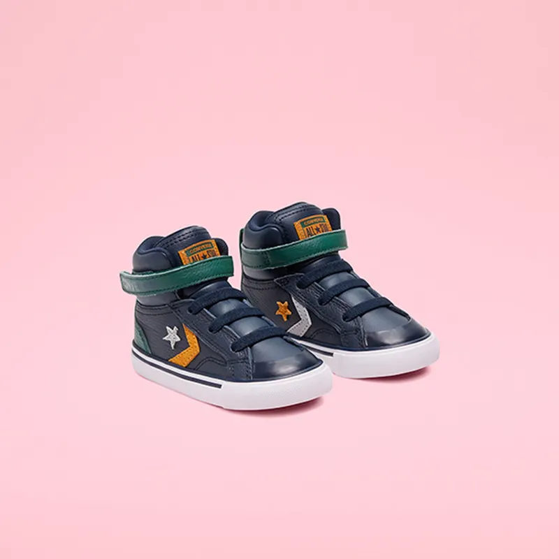 Converse Toddler Twill Twist Pro Blaze Strap High Top (768425C)