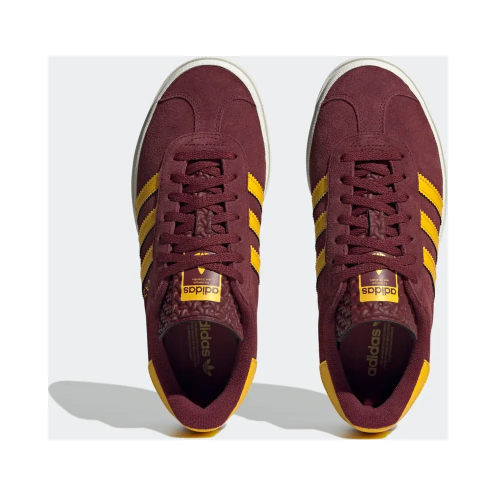 Adidas Gazelle Bold Shadow Red / Bold Gold / Core White (IF5195)