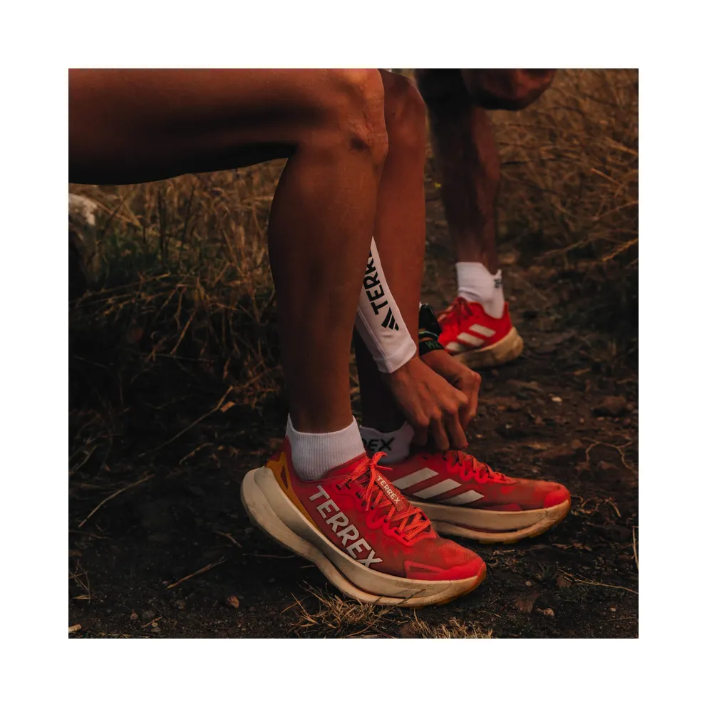 Adidas Terrex Agravic Speed Ultra Trail Running Amber Tint / Crystal White / Semi Spark (IF6597)