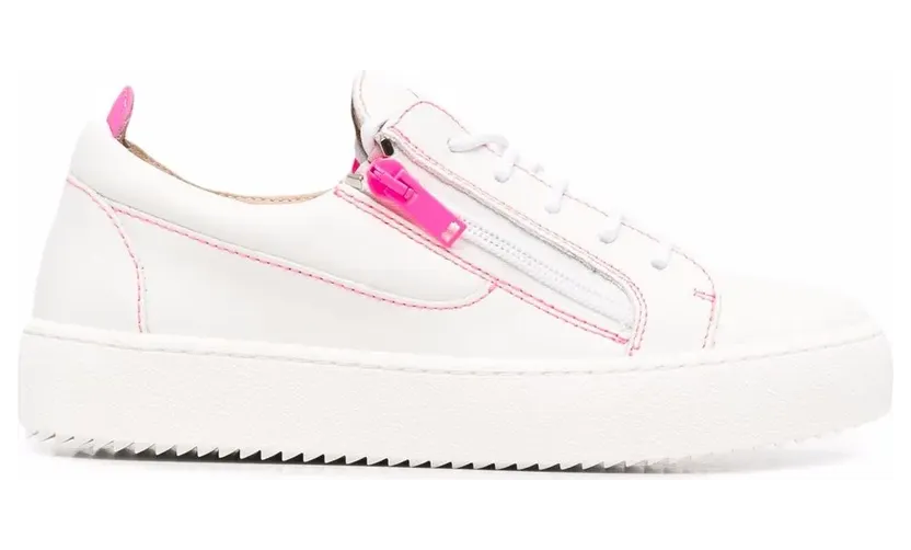 Giuseppe Zanotti Gail contrasterende sneakers – Wit (RS20005)