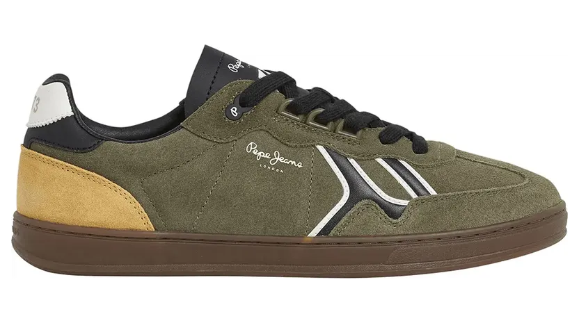 Pepe Jeans PèPè sneaker Donkergroen / Zwart / Wit (PMS000009-734)