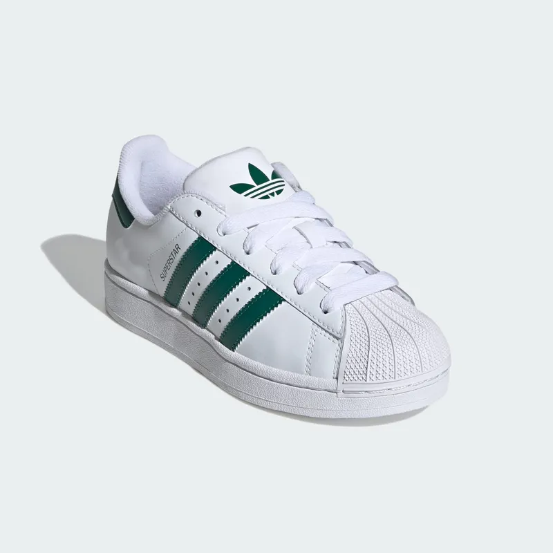 adidas Superstar II White Collegiate Green (JR9865)