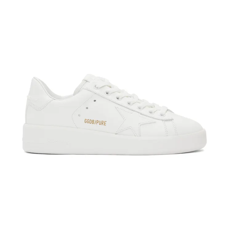 Golden Goose White Purestar Sneakers (F00197.F000541.10100)
