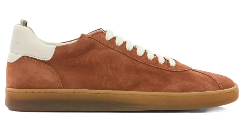 Officine Creative Halo 001 low-top “Brown” (HALO001LCACHGIANORUST)