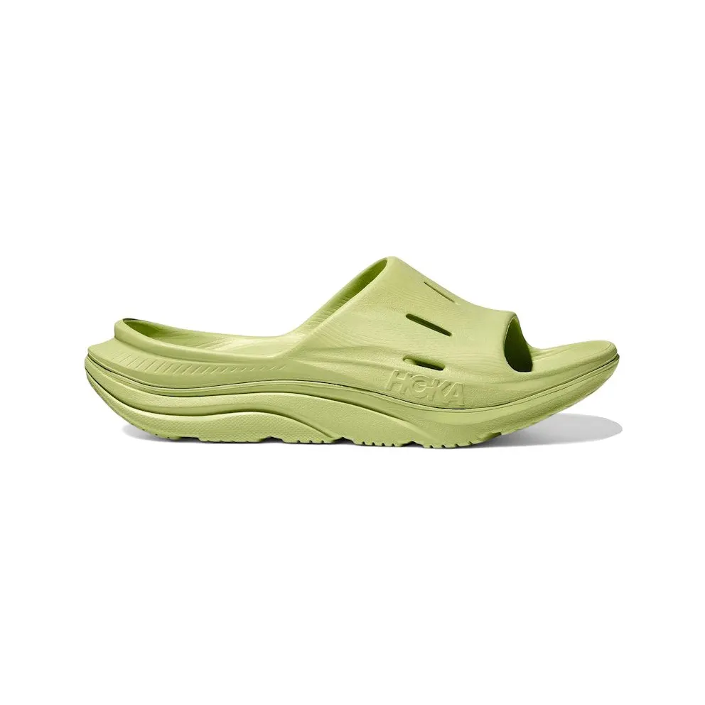 Hoka One Ora Recovery Slide 3 Honeydew (1135061-HHN)