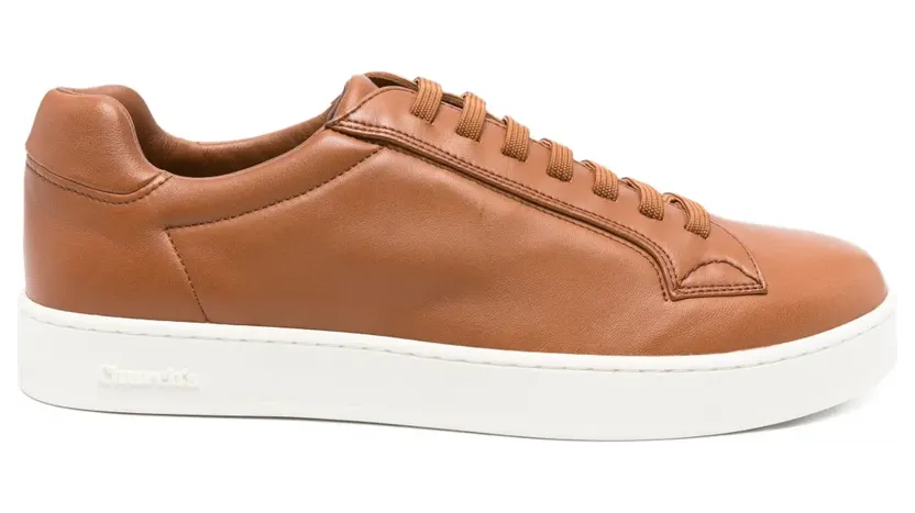 Church’s Leren sneakers met elastisch kant – Bruin (EEG0849CS)