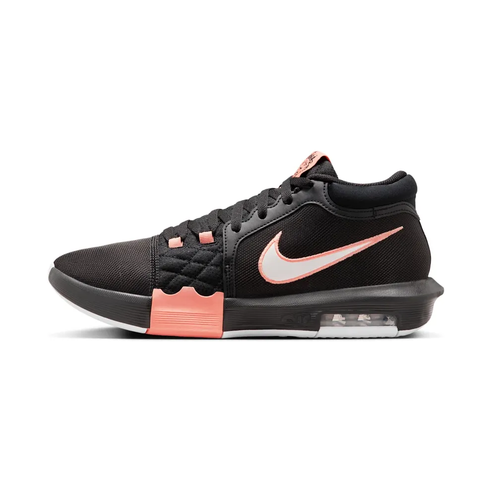 Nike LeBron Witness 8 Black Apricot Agate White (HQ2139-001)