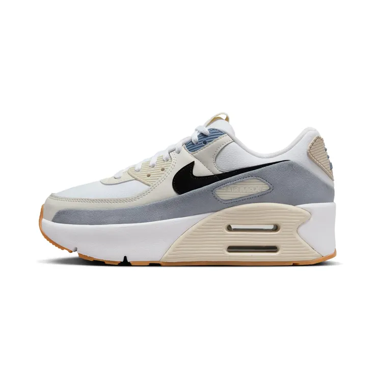Nike Air Max 90 LV8 “White Ashen Slate Light Orewood Brown Black” (FD4328-106)