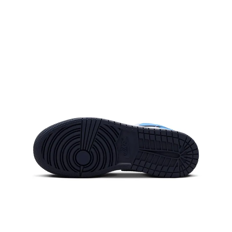 Jordan 1 Mid GS “University Blue Midnight Navy” (DQ8423-405)