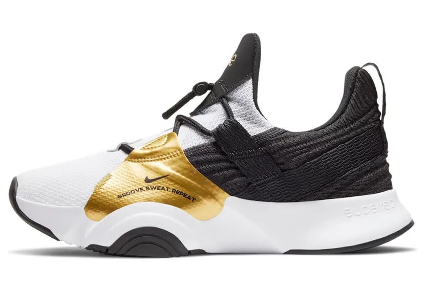 Nike Superrep Groove White Metallic Gold Coin (CT1248-109)
