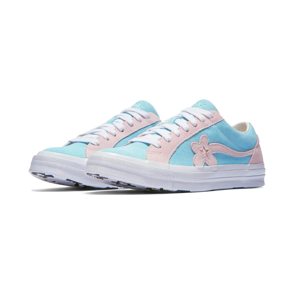 Converse One Star Ox Tyler the Creator Golf Le Fleur Light Blue Pink Plume/Pink Marshmallow-White (162127C)