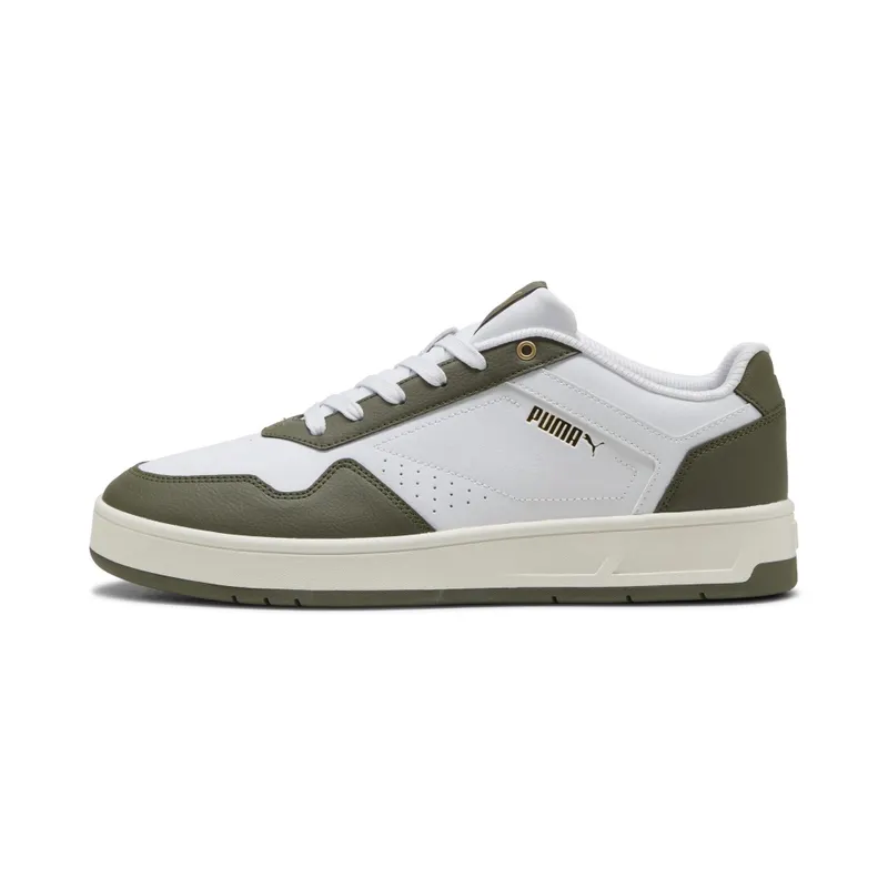 Puma Court Classic “Puma White / Loden Green” (395018_24)