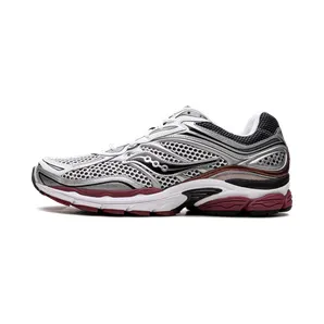 Saucony Pro Grid Omni 9 “Silver / Red” (S70739-1)