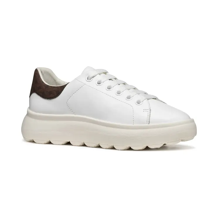 Geox Spherica “White / Brown” (D45TCD08504C1224)