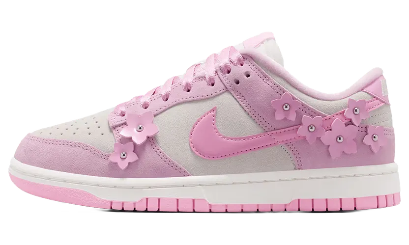 Nike Dunk Low Womens Femme Pink Flower: clean roze zomer-Dunk