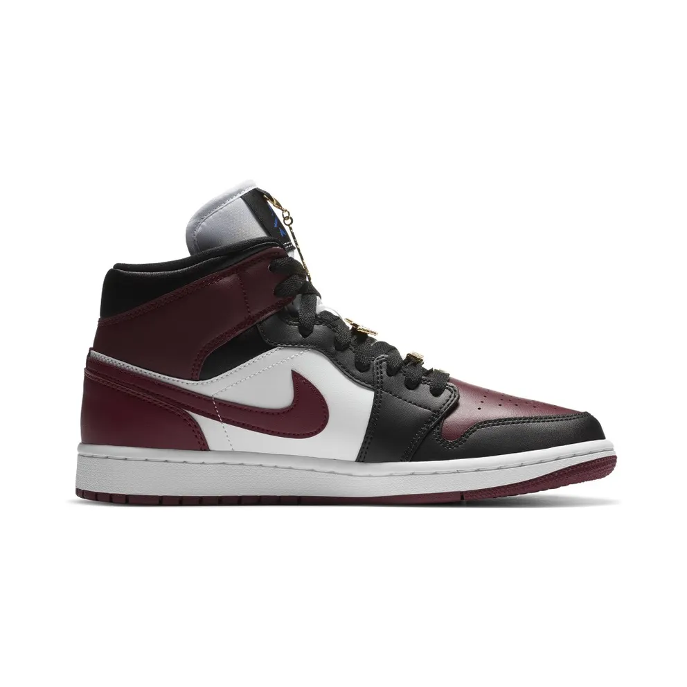 Jordan 1 Mid SE Black Dark Beetroot (W) Black/Dark Beetroot-White (CZ4385-016)