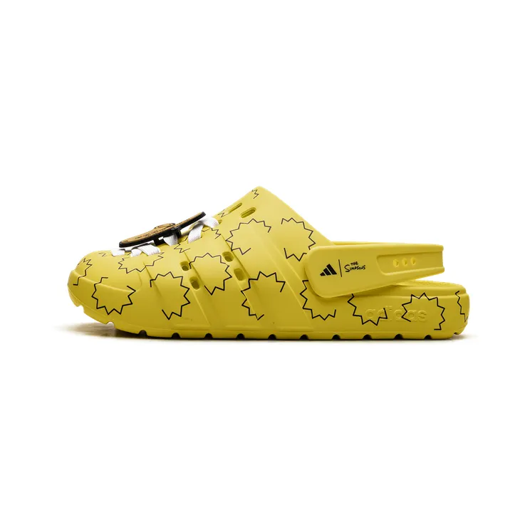Adidas Adilette Clog “The Simpsons Yellow Black” (HQ2580)