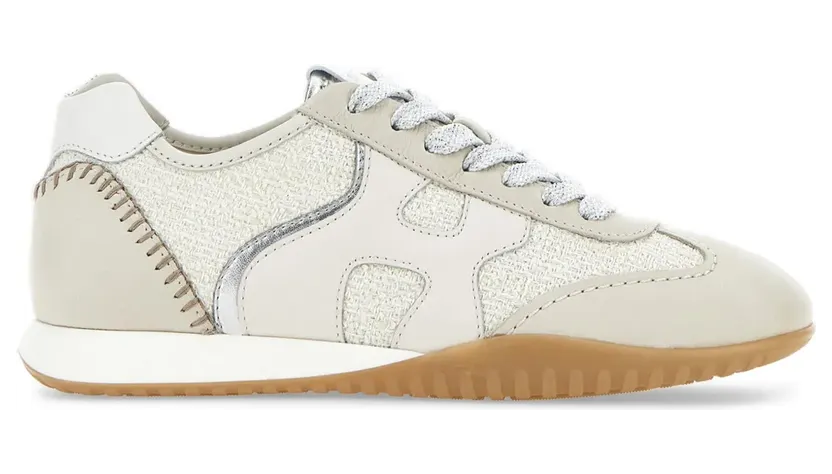 Hogan Olympia-Z Sneakers aus Nubukleder – Weiß (HXW5650ET8CT6X)