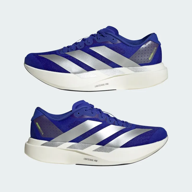Adidas Adizero EVO SL Lucid Blue / Silver Metallic / Lucid Lemon (JR3417)