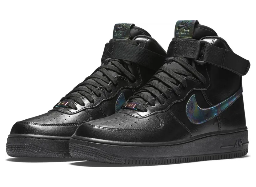 Nike Air Force 1 High Black Iridescent (806403-002)