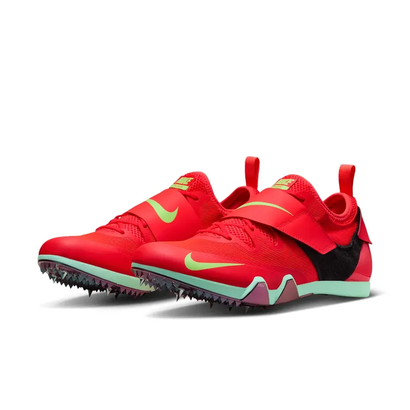 Nike Pole Vault Elite Bright Crimson Lime Blast Mint Foam Washed Coral (FZ9649-600)
