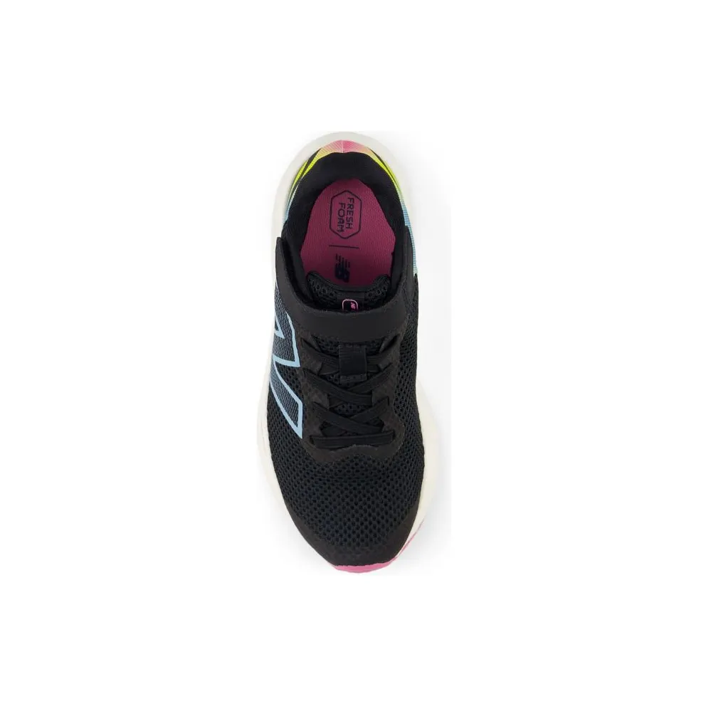 New Balance Fresh Foam Arishi v4 Bungee Lace Black Real Pink Chrome Blue (PAARIGF4)