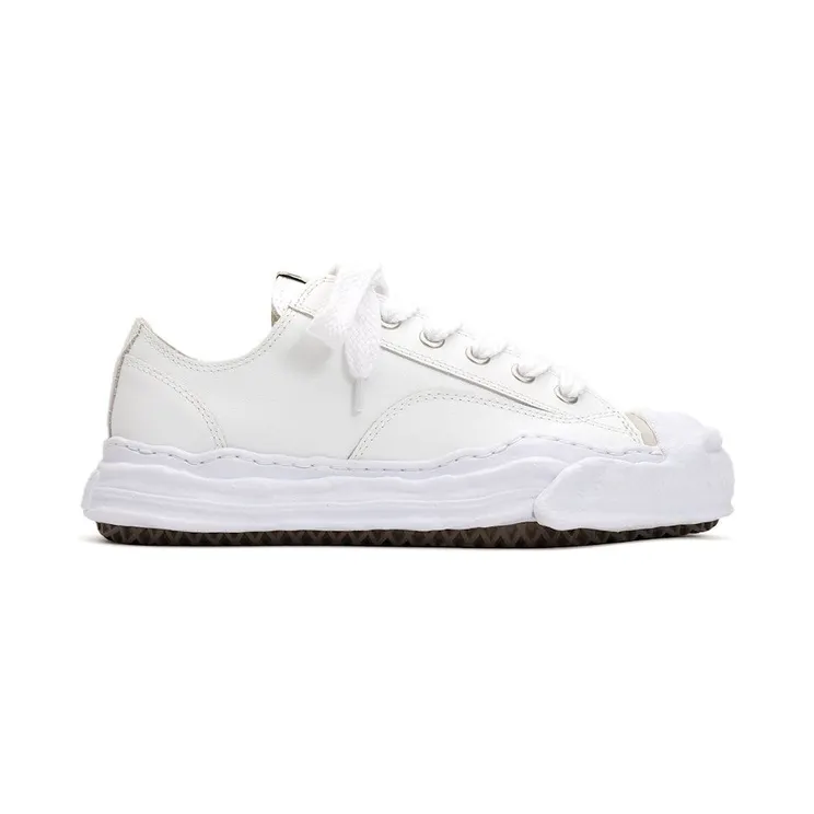 Maison Mihara Yasuhiro Hank OG Sole Leather Low White (A05FW704-WHT)