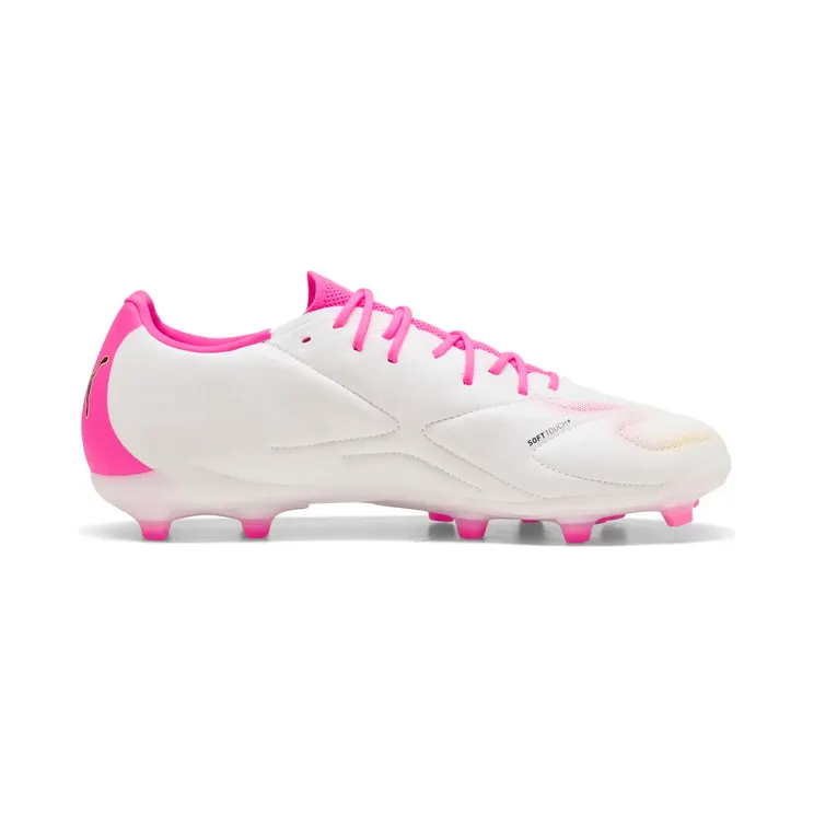 Puma King 20 Match FG/AG Fußballschuhe 01 Puma white/glowing red/yellow alert 42 “Black ½ EU / 10 UK” (108465)