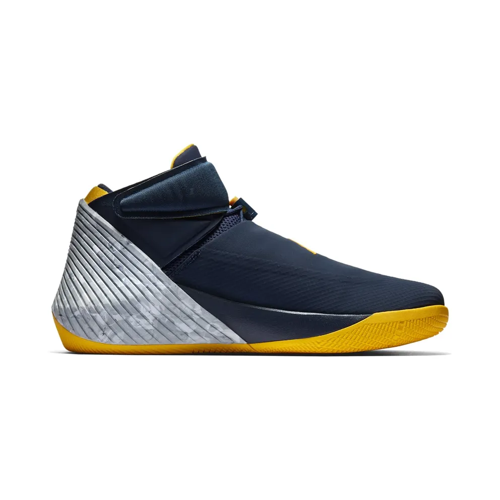 Jordan Why Not Zer0.1 Michigan College Navy/Amarillo-White (AA2510-405)