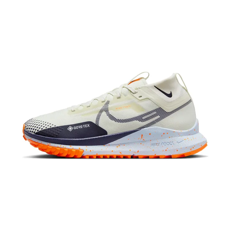 Nike React Pegasus Trail 4 Gore-Tex “Sea Glass / Total Orange / Blue Tint / Purple Ink” (DJ7926-004)