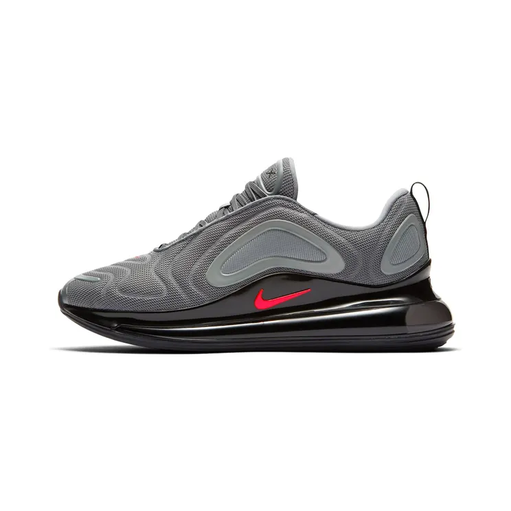 Nike Air Max 720 ‘Cool Grey’ Cool Grey/Bright Crimson-Black (CK0897-001)