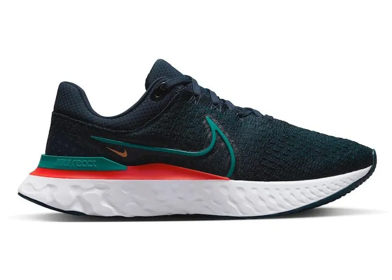 Nike React Infinity Run Flyknit 3 Obsidian Bright Spruce (DH5392-401)